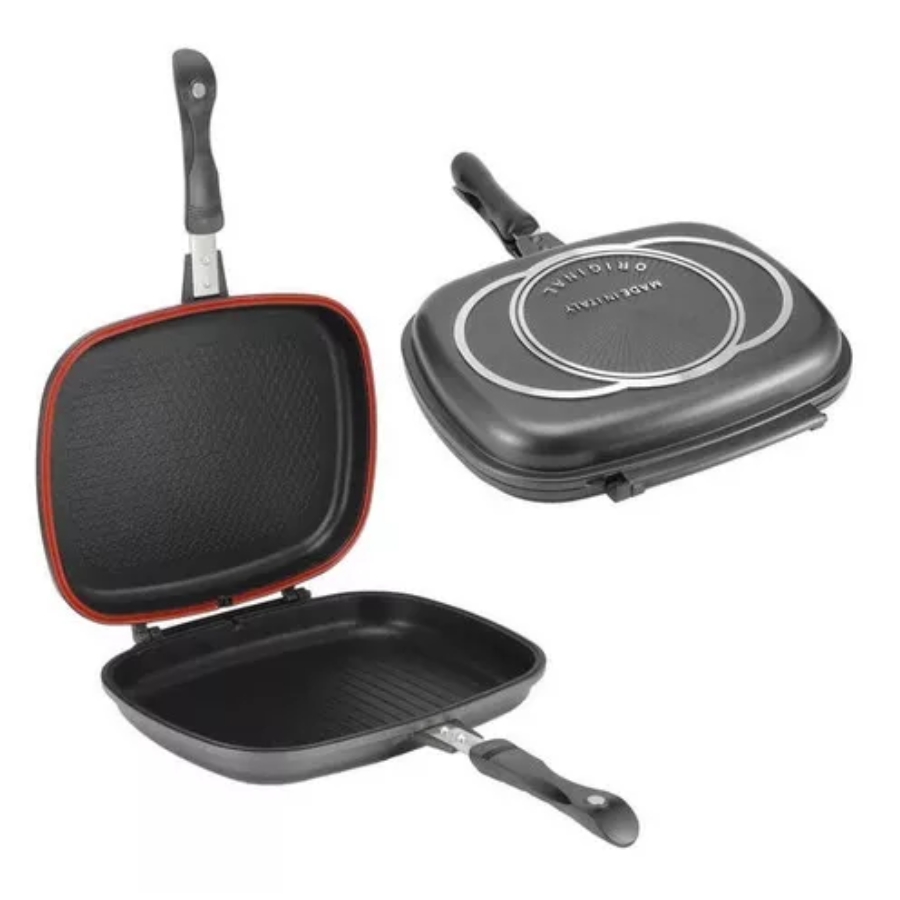 Miniatura 2 de Sartén Doble Parrilla 36 Cms Antiadhere